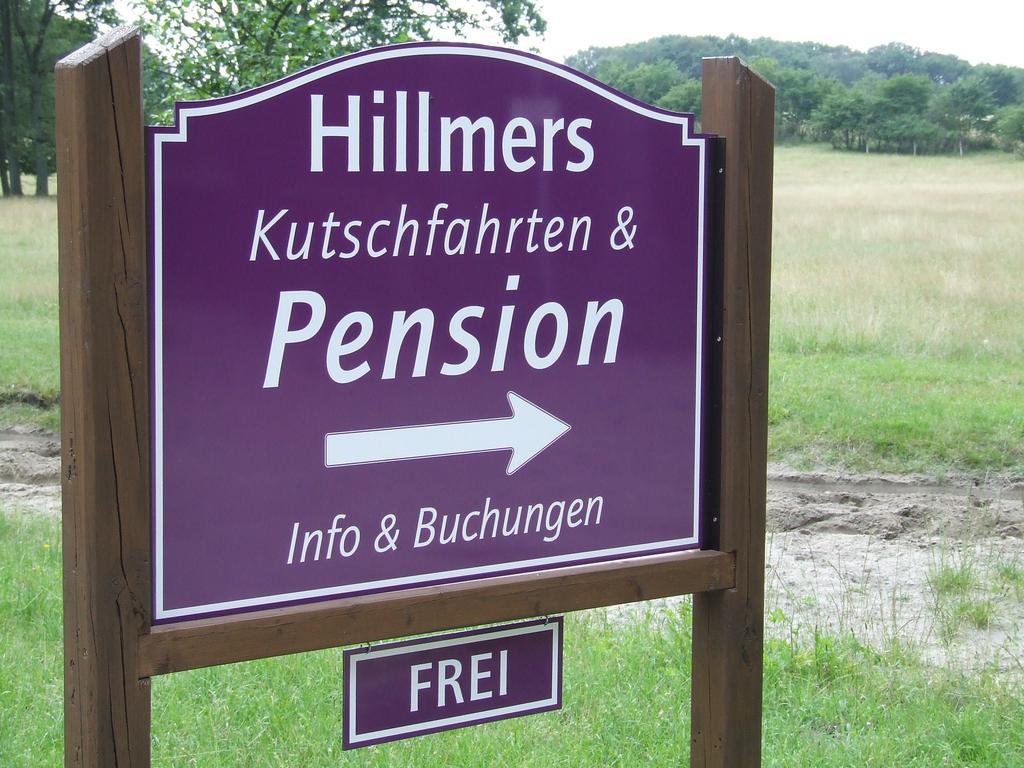 Apartment Hillmer Bispingen Eksteriør bilde